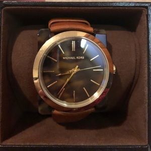 Michael Kors leather watch